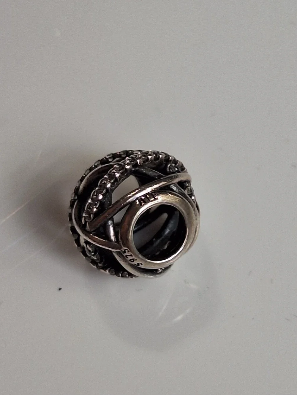 Authentic Pandora Galaxy Openwork Charm 791388CZ Sterling Silver CZ S925 ALE